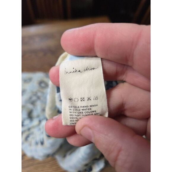 innika choo blue daisy blouse free size - Picture 3 of 4